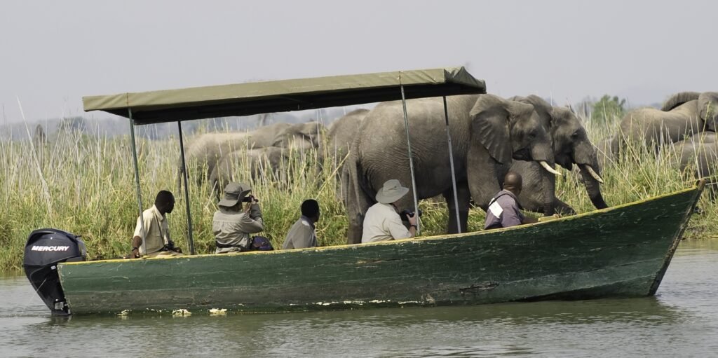 Boat Safari in Tanzania