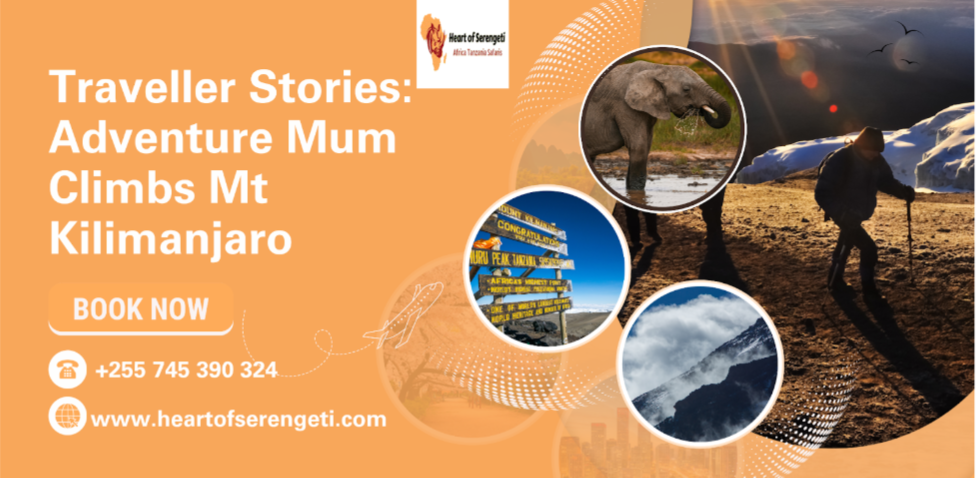 Adventure Mum Climbs Mt Kilimanjaro.