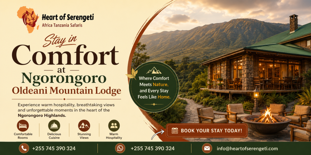 Ngorongoro Oldeani Mountain Lodge